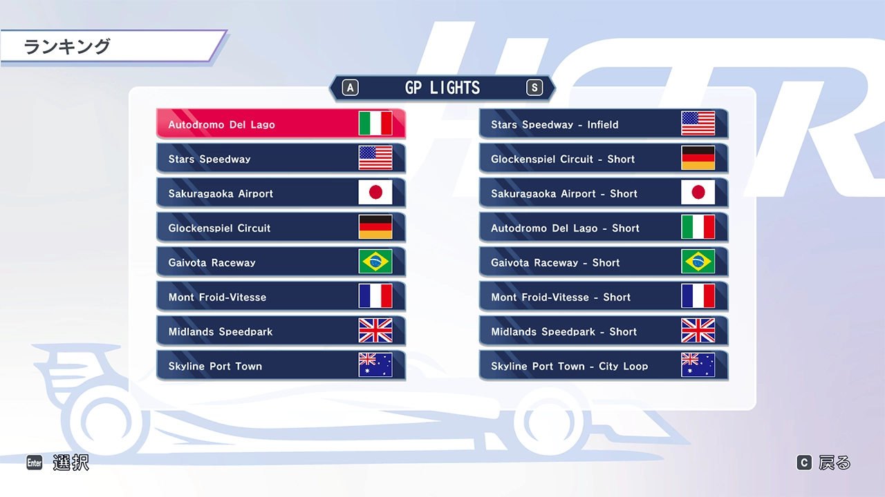 ランキング画面