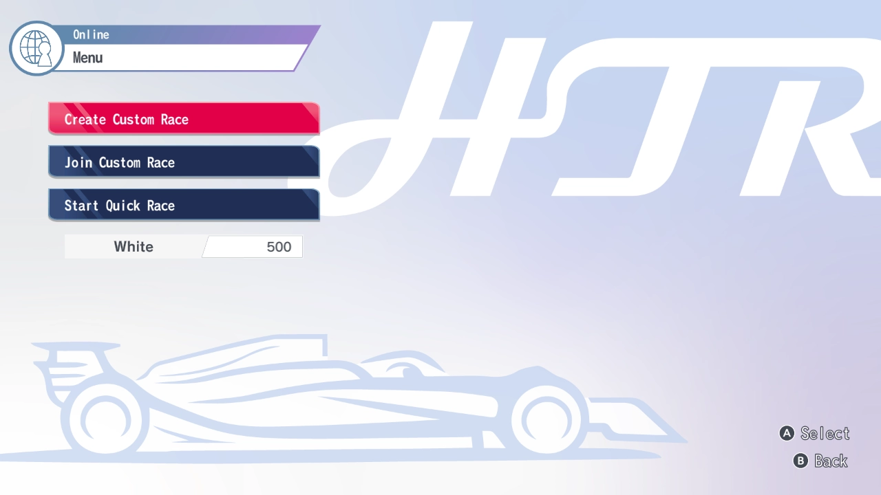 オンラインメニュー