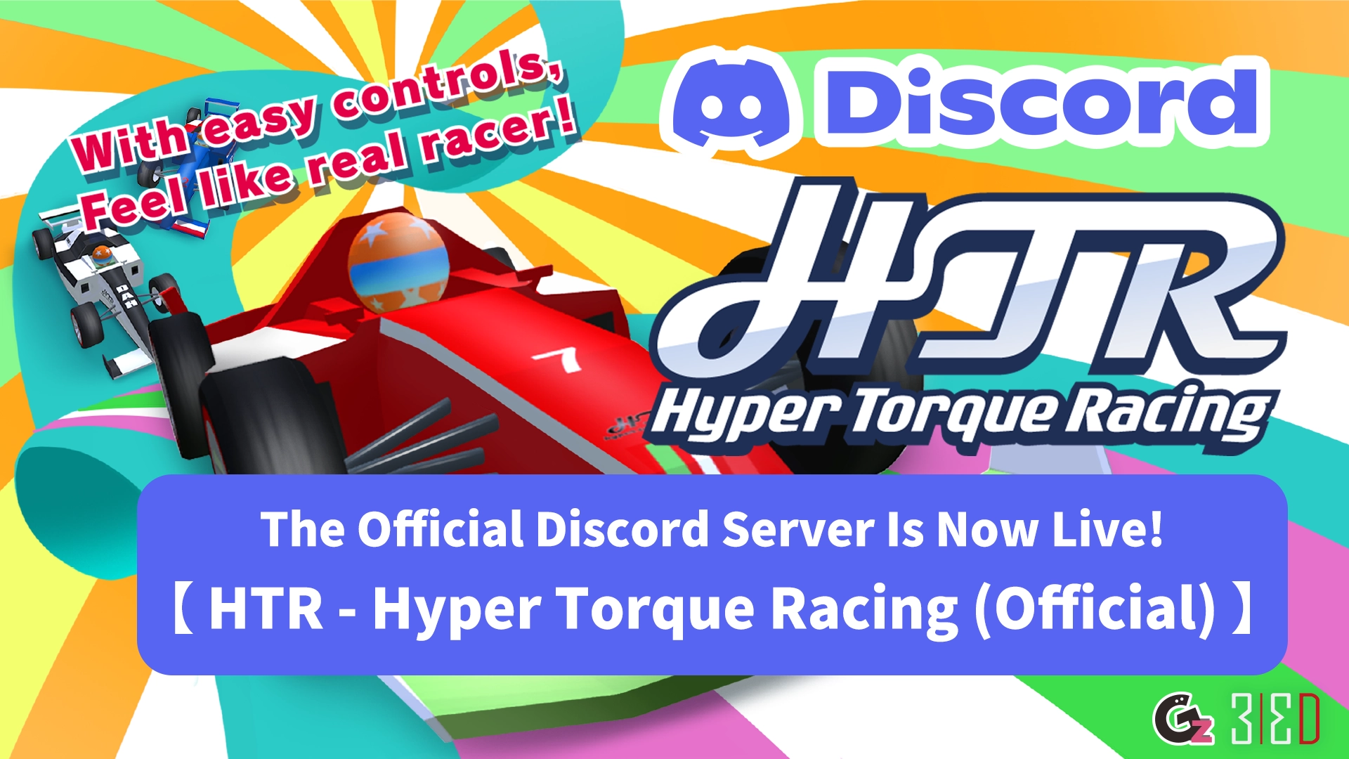 The Official ”HTR: Hyper Torque Racing” Discord Server Is Now Live!