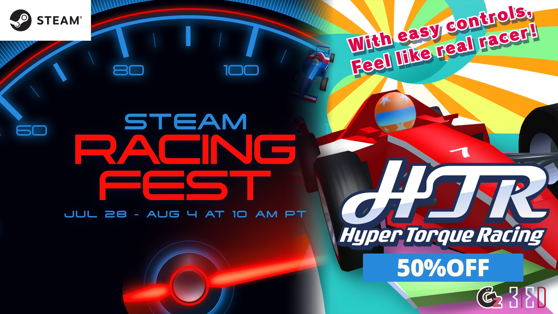 Steam Race Fest Sale is live!